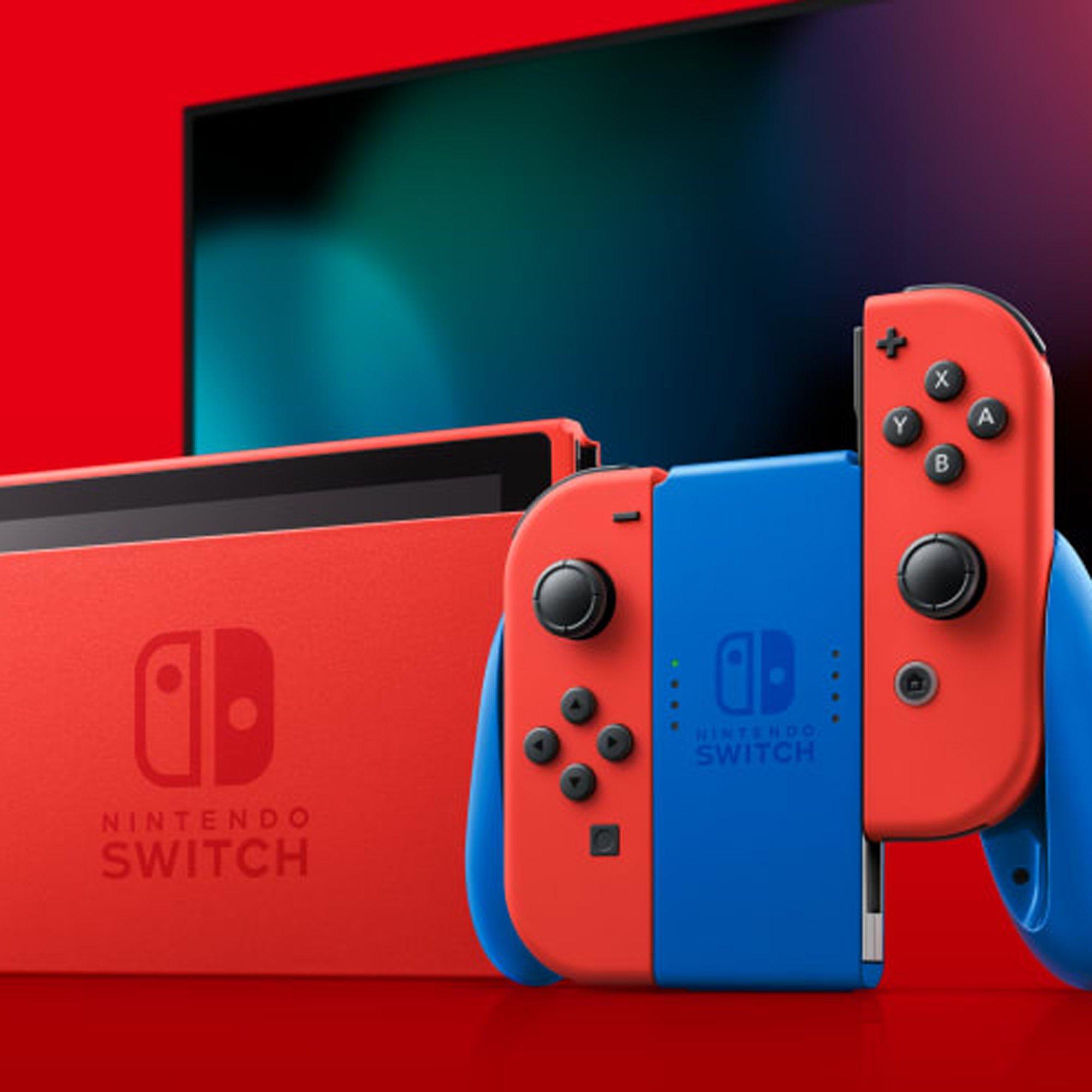 Nintendo Switch Mario Red&Blue Edi Cons. 