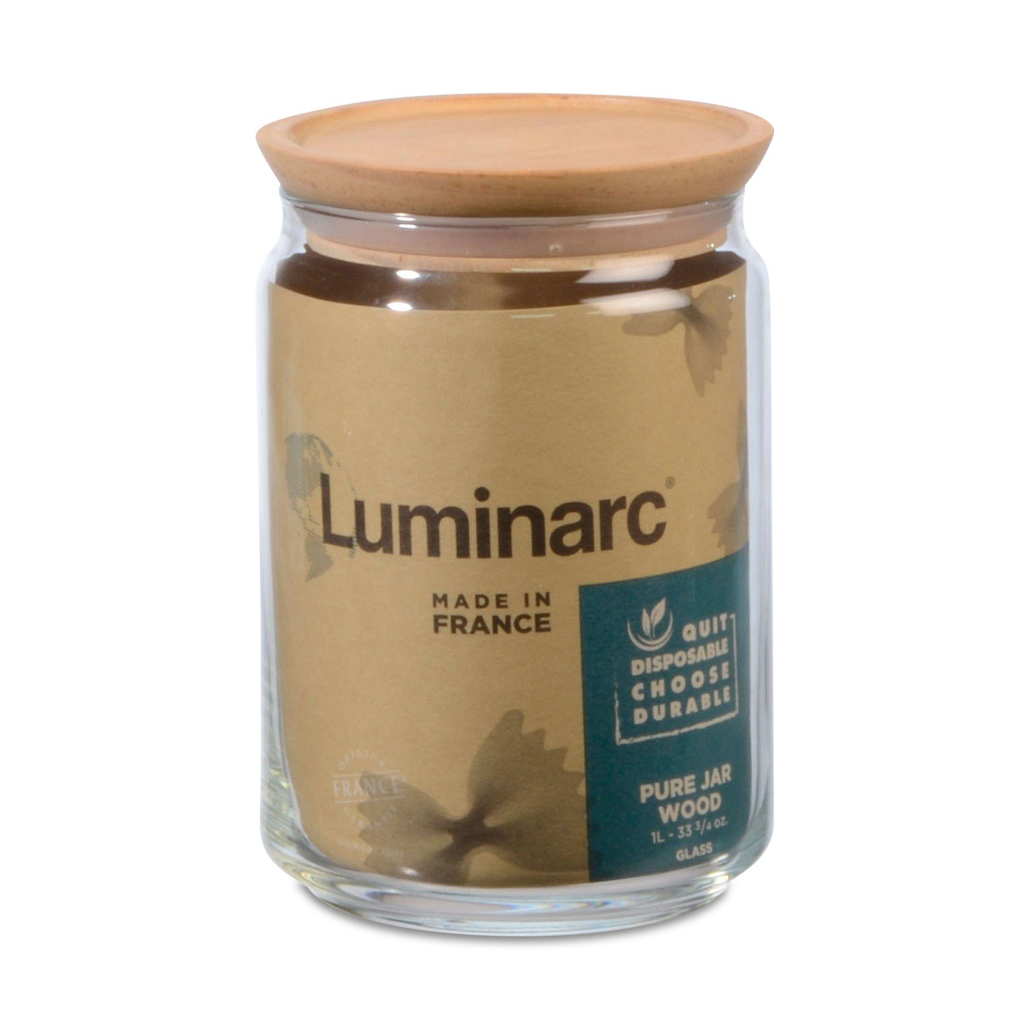 Image of Luminarc Dose Pure Jar Wood - 1 l