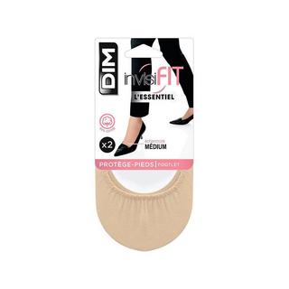 DIM InvisiFIT Protège-bas Coupe Moyenne Lot de 2  