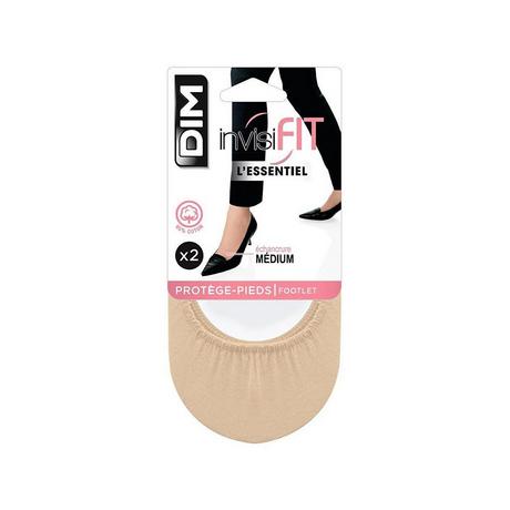DIM InvisiFIT Medium Cut Füsslinge 2er-Pack  