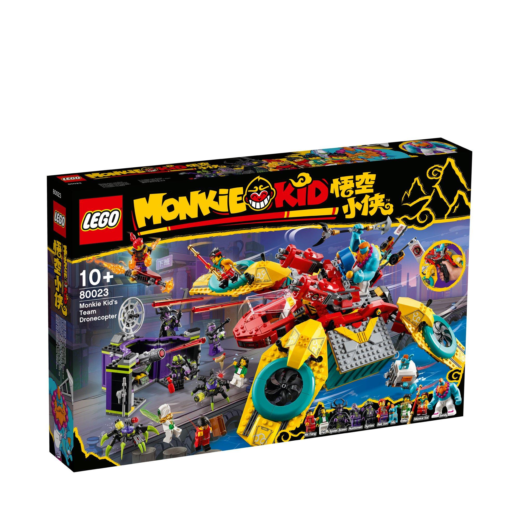 Image of LEGO 80023 Monkie Kids Hubschrauberdrohne