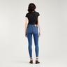 Levi's MILE HIGH Jeans, Super Skinny Fit Bleu Denim Foncé
