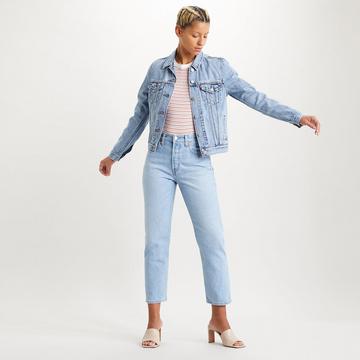 Veste en jeans avec boutons