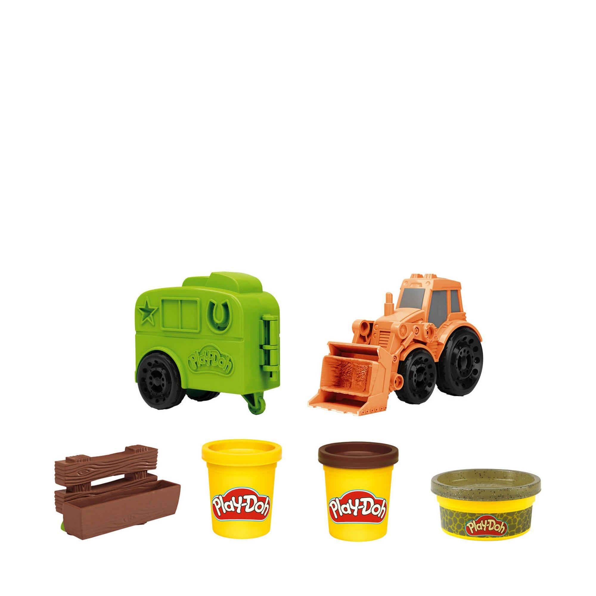 Play-Doh  Ruote Trattore E Rimorchio Per Cavalli 