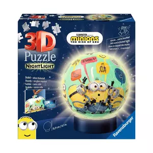 3D Puzzle Ball Luce notturna Minions 2 