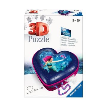 3D Puzzle Coeur de sirène, 54 pièces