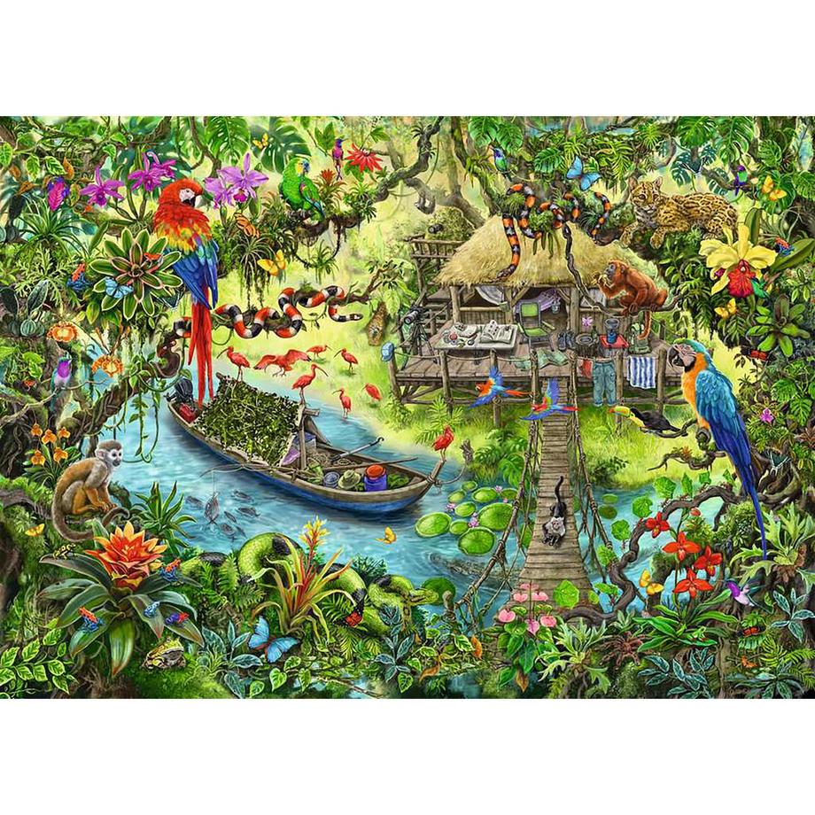 Ravensburger  Escape Puzzle Dschungel, 368 Teile 