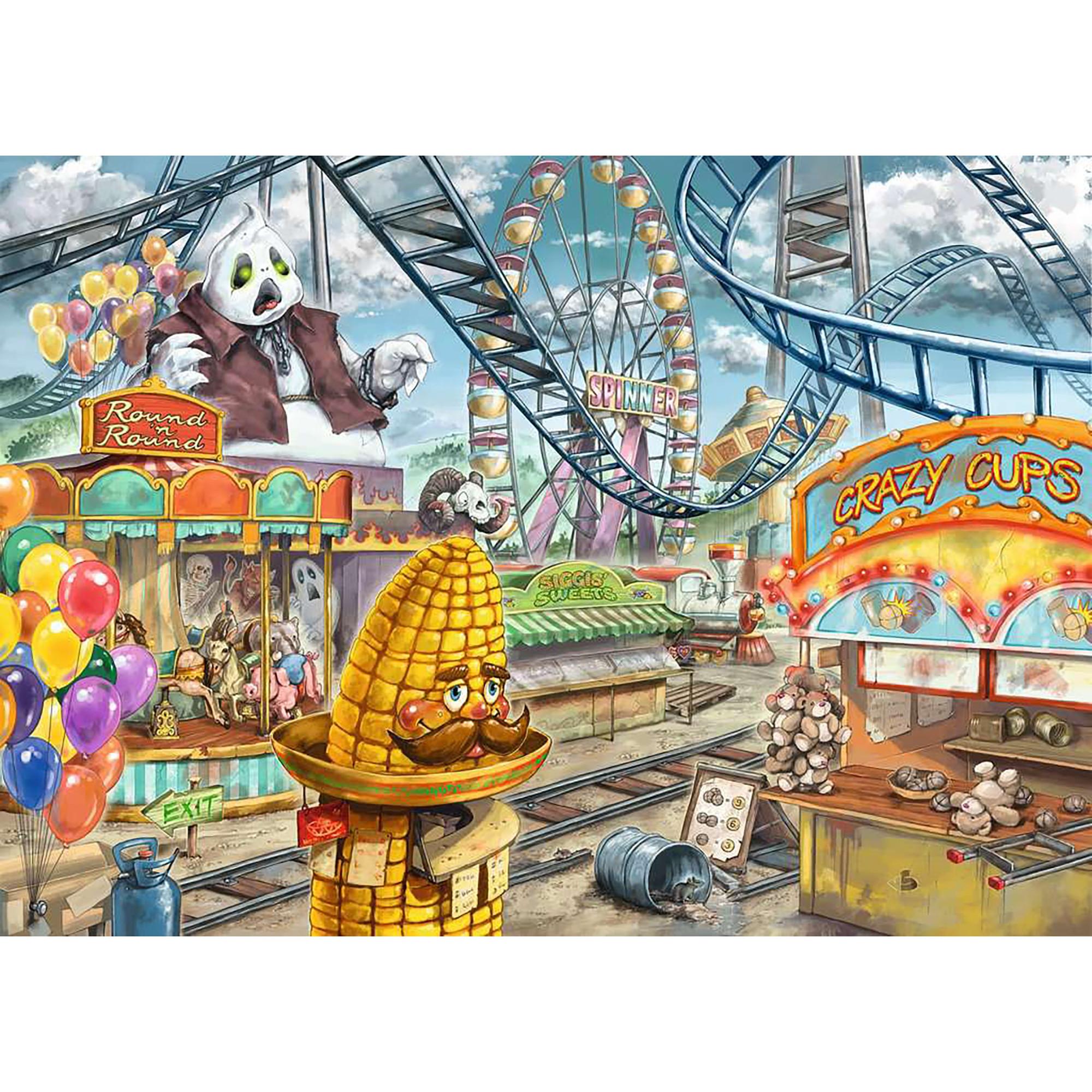 Ravensburger  Escape Puzzle Parc d'attractions, 368 pièces 