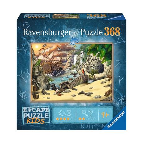 Ravensburger  Escape Puzzle Nave pirata, 368 pezzi 