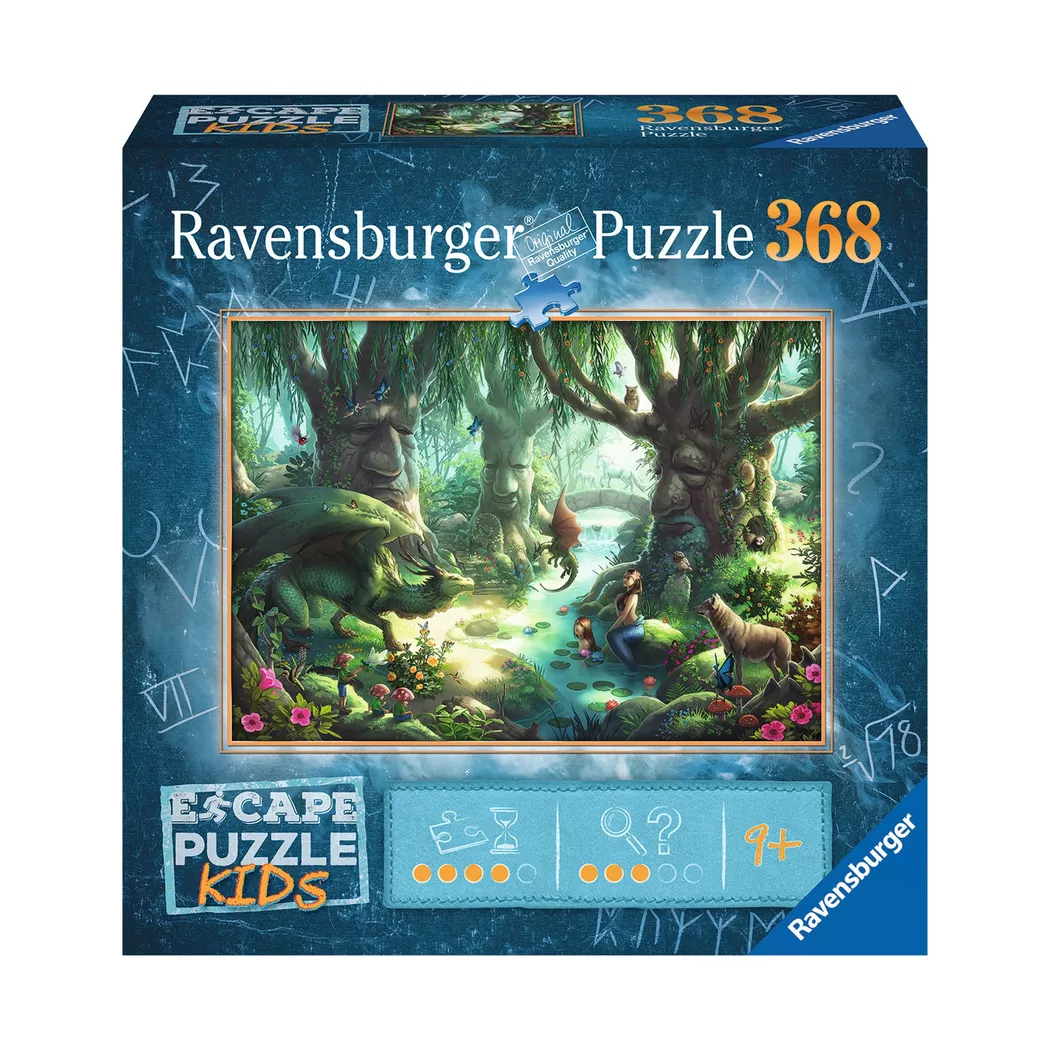 Ravensburger - Escape Puzzle magischer Wald, 368 Teile, Multicolor