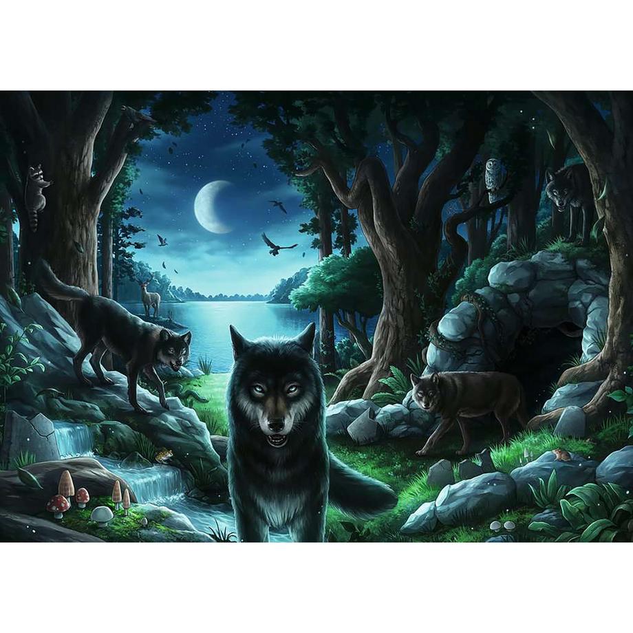 Ravensburger  Escape Puzzle Maledizione dei lupi, 759 pezzi 