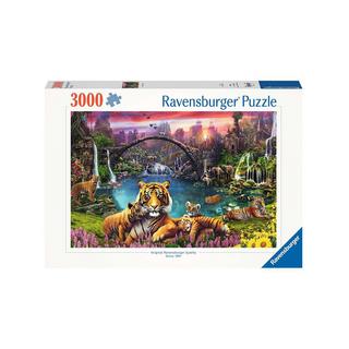 Ravensburger  Puzzle Tigre in paradiso, 3000 pezzi 