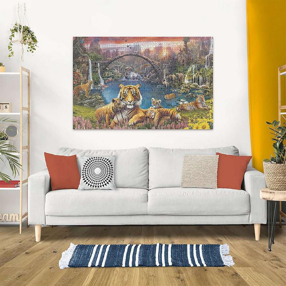 Ravensburger  Puzzle Tiger in paradiesischer Lage, 3000 Teile 