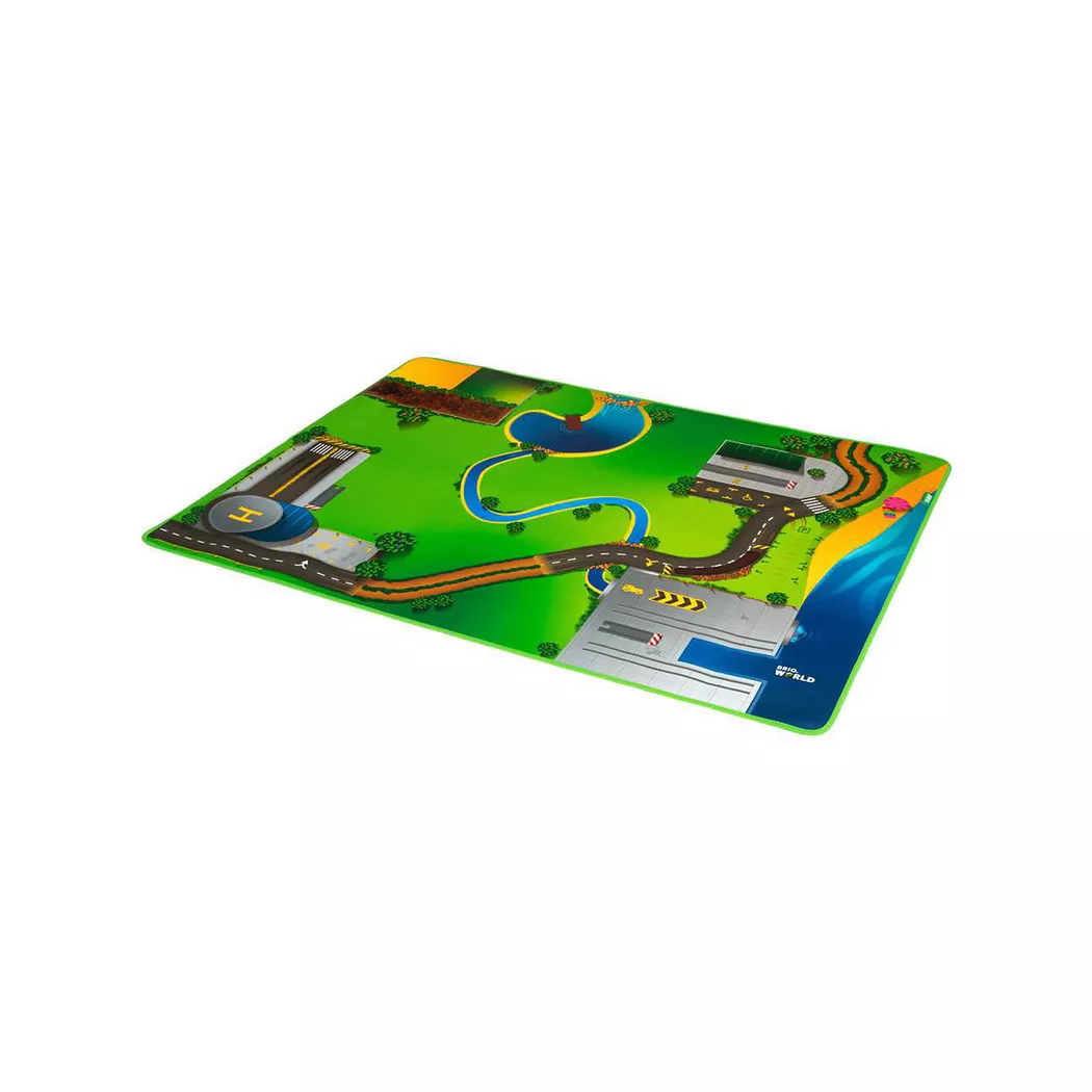 Brio - Tappeto da gioco ferroviario, Multicolore