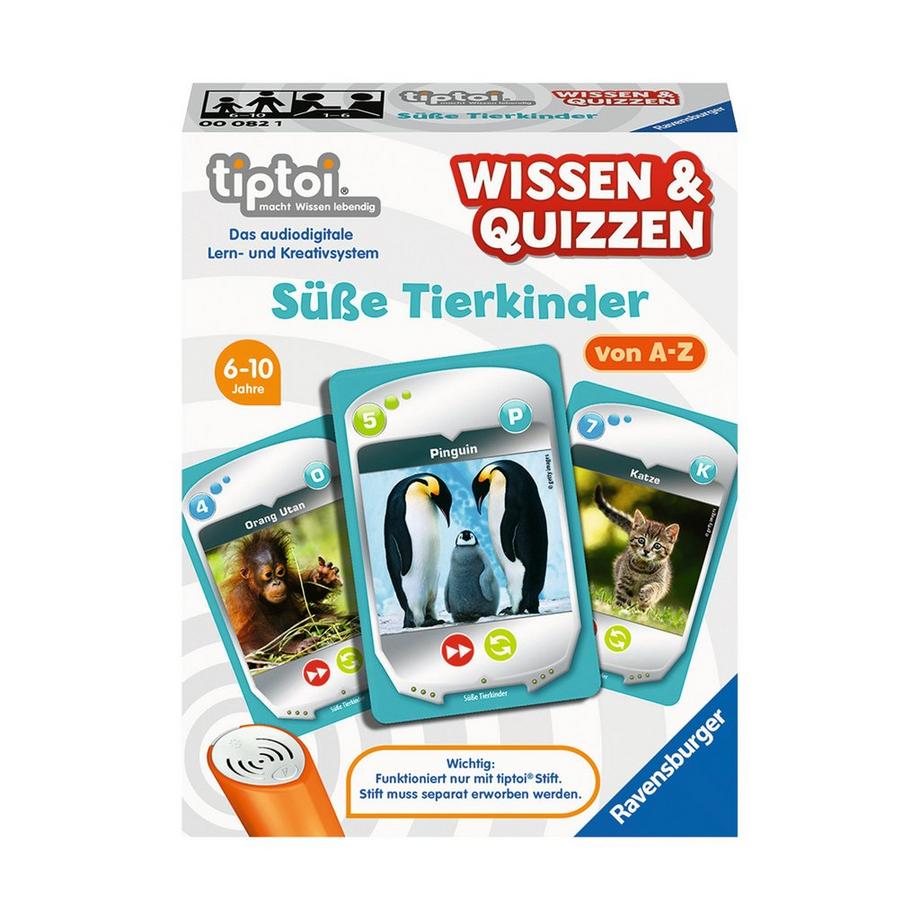 Wissen & Quizzen süsse Tierkinder, Allemand