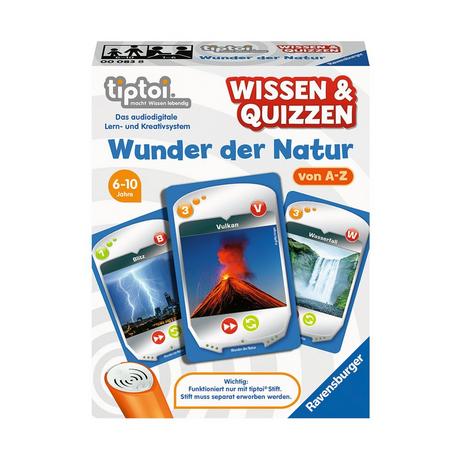 tiptoi  Wissen & Quizzen Wunder der Natur, Deutsch 