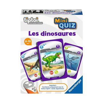 Mini Quiz Les dinosaures, Francese