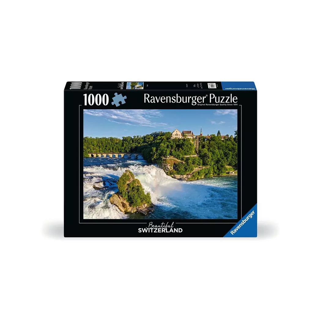 Ravensburger - Puzzle Rheinfall, 1000 Teile, Multicolor