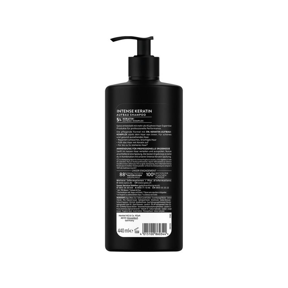 syoss Keratin Shampoo Keratin 
