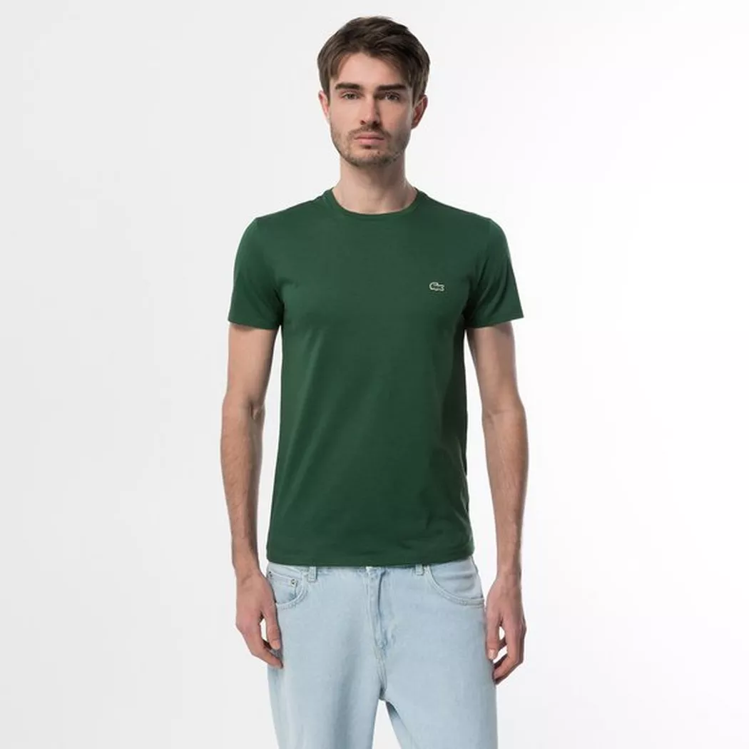 T-Shirt LACOSTE Homme couleur Vert 5