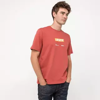 Levi's T-Shirt SS RELAXED FIT TEE Rot