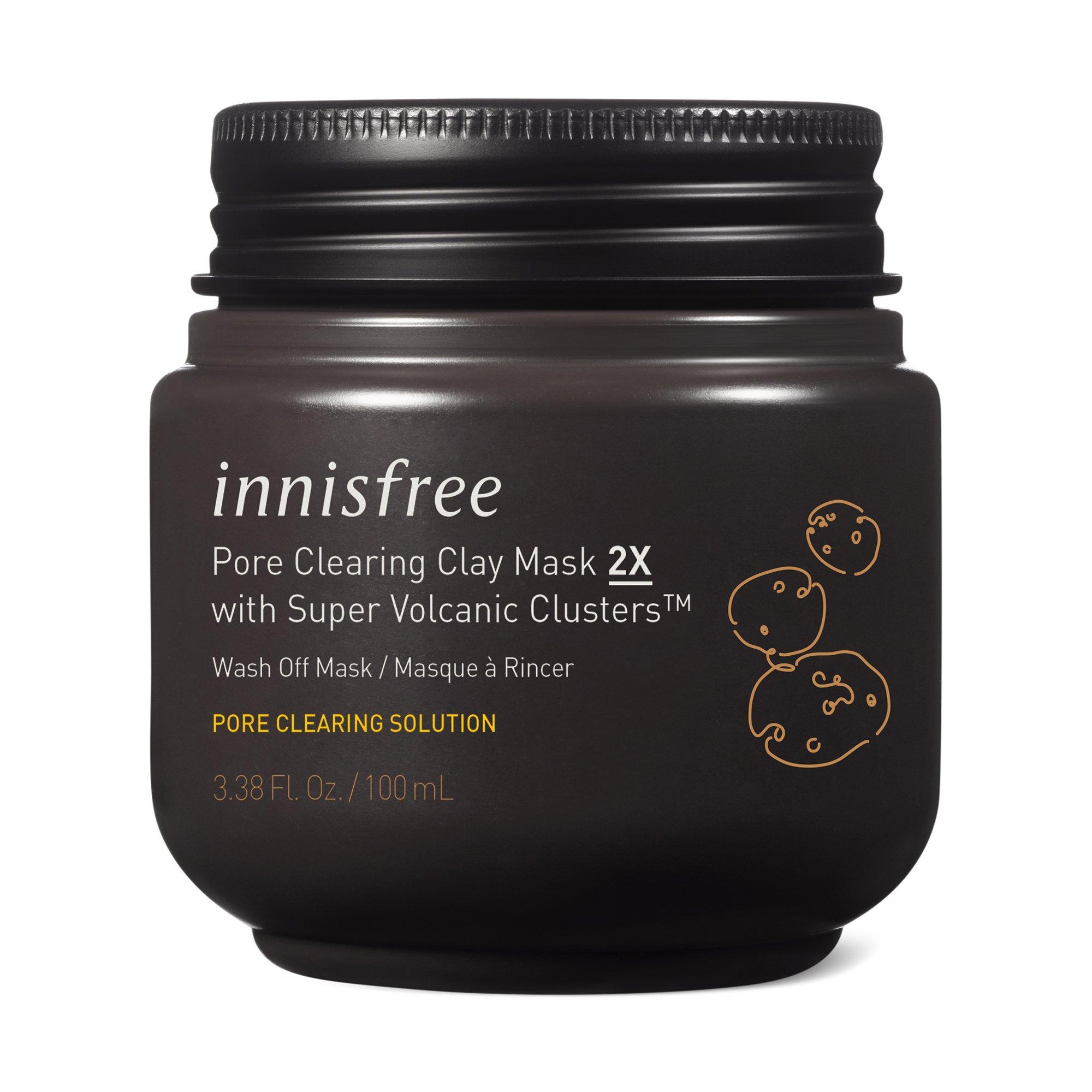 Image of innisfree Volcanic Pore Clearing Mask - 2X100ML