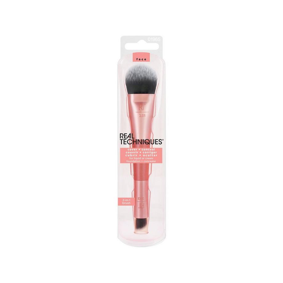 REAL TECHNIQUES  Cover & Conceal Dual Ended Brush 