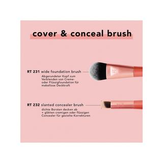 REAL TECHNIQUES  Cover & Conceal Dual Ended Brush 