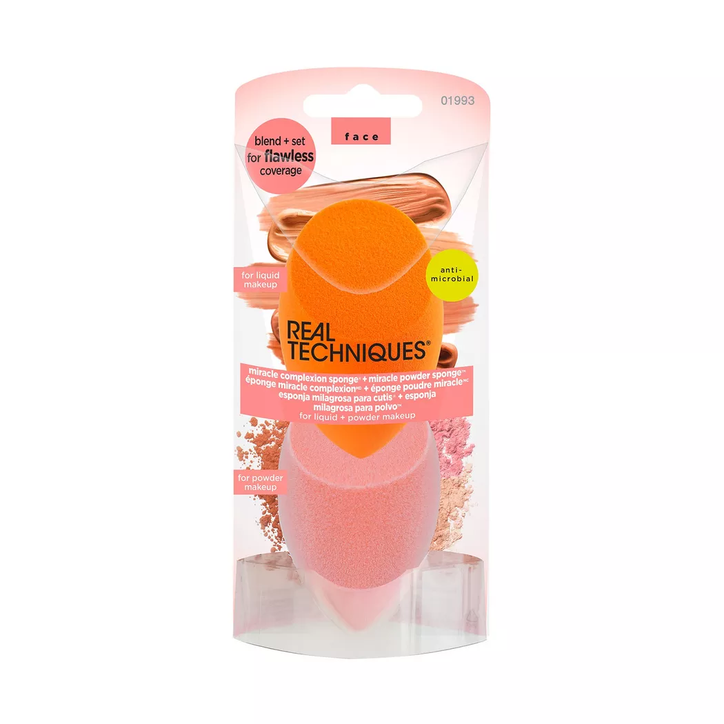 Real Techniques Miracle Complexion Powder Sponge x 2