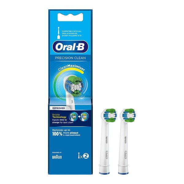 Image of Oral-B Precision Clean Aufsteckbürsten mit CleanMaximiser-Borsten