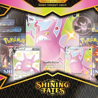 Pokémon  Shining Fates, Shiny Crobat V Max Premium Collection 