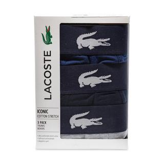 LACOSTE 3 Pack Trunks Lot de 3 boxers 