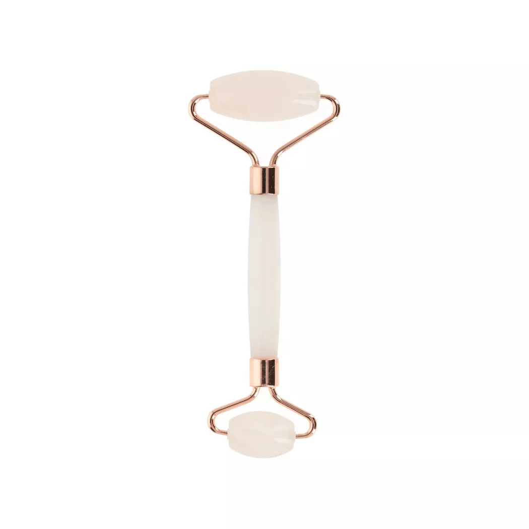 Treasure Beauty - Rosenquarz Faceroller, Rosa