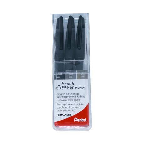 Pentel Pinsel-Filzstift Set  