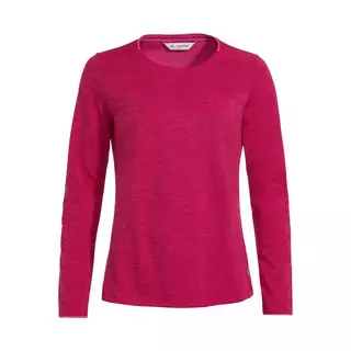 VAUDE Essential T-shirt, col rond, manches longues Pink