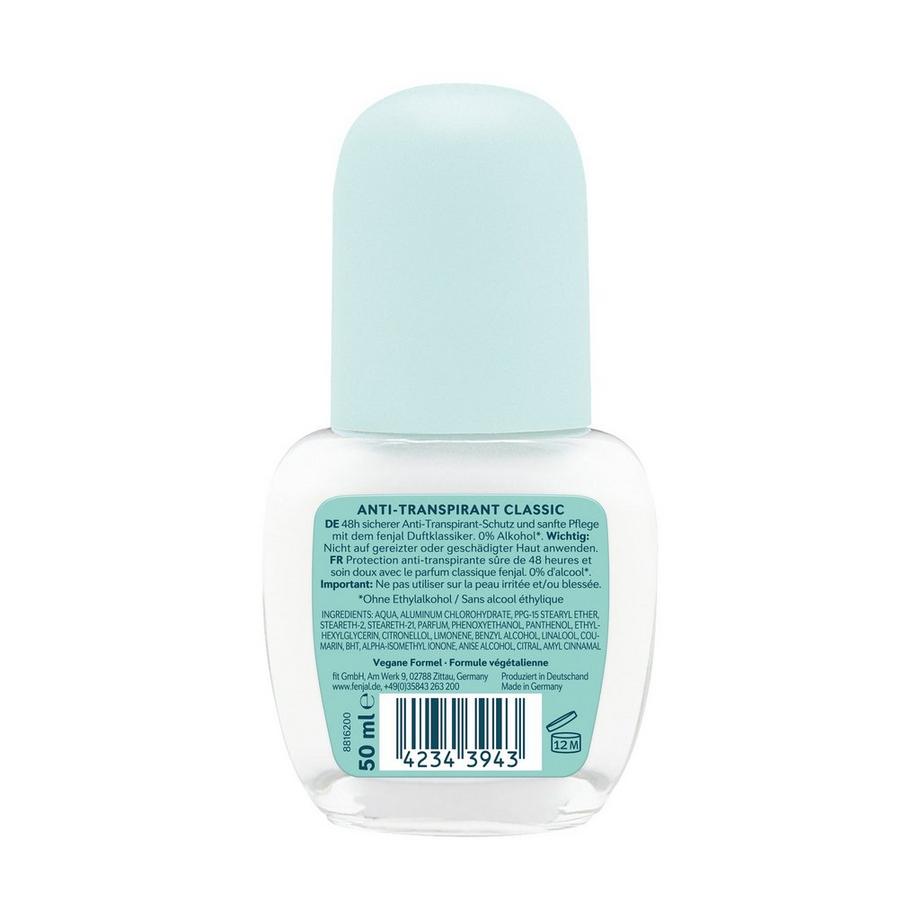 fenjal  Anti-Transpirant Roll-on Classic 
