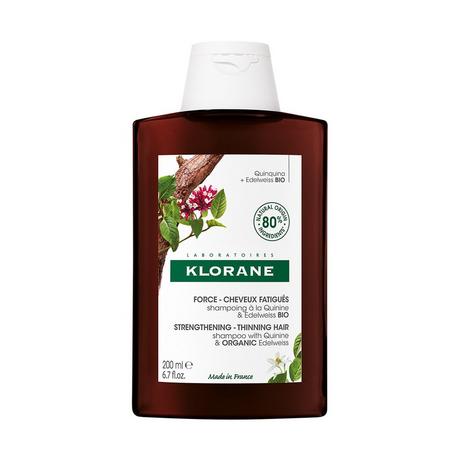 KLORANE Strengtheting & Thinning Hair - Chinin und Bio-Edelweiss Shampoo con chinino e stella alpina biologica 