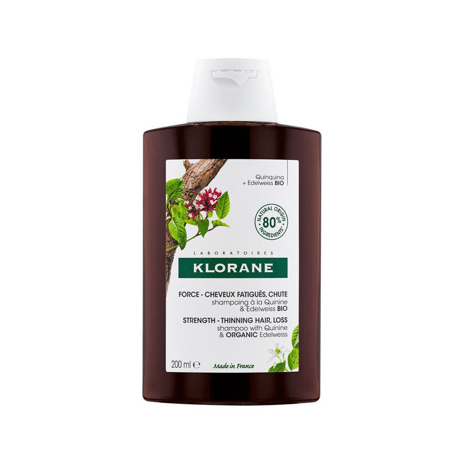 KLORANE Chinino e stella alpina biologica Shampoo rinforzante 