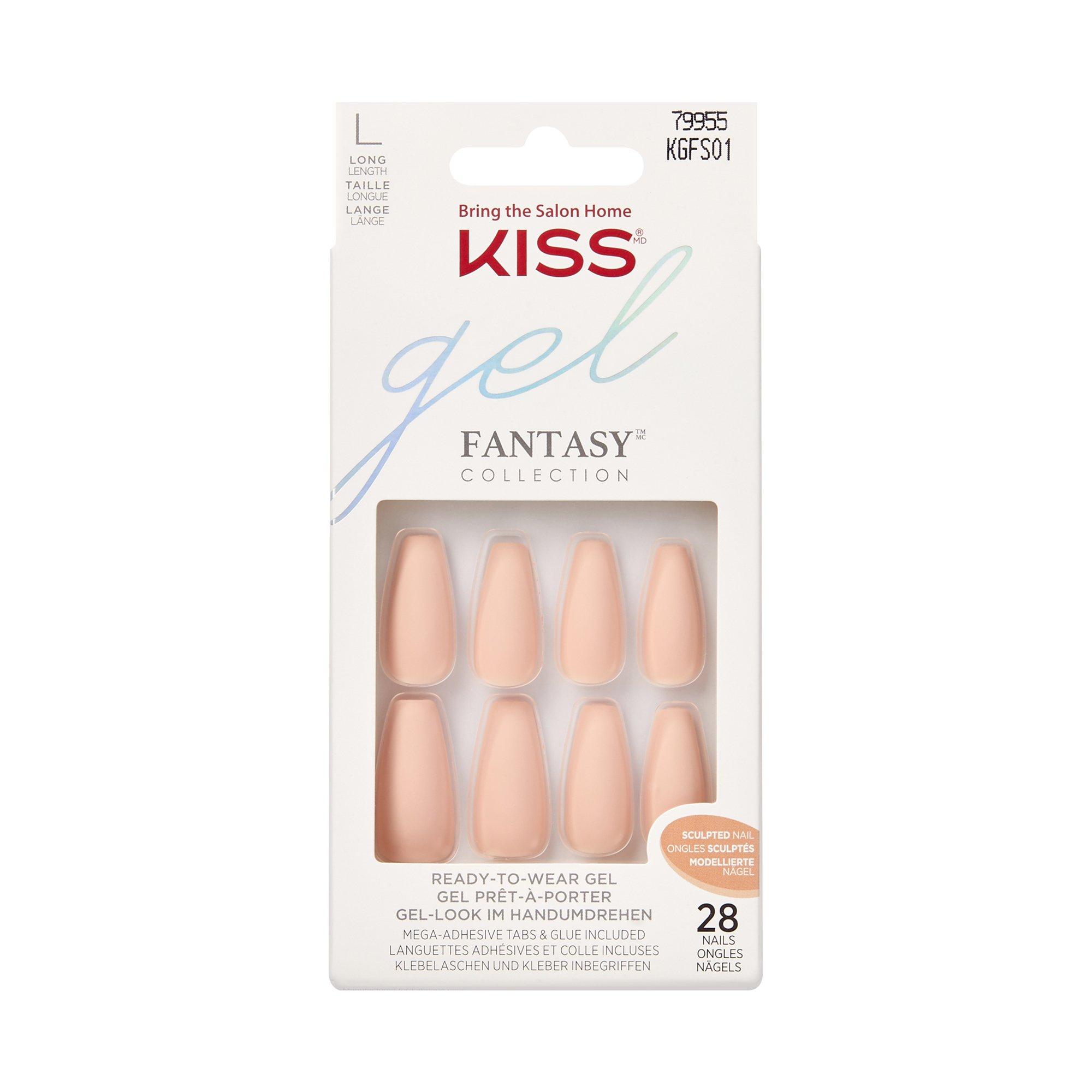 Image of Ks Gel Sculp Nails 4 Damen Zweifarbig 28STK