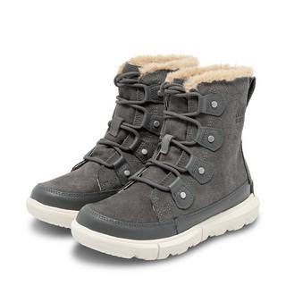 SOREL Explorer 2 Joan Faux Fur WP Stivali con lacci 