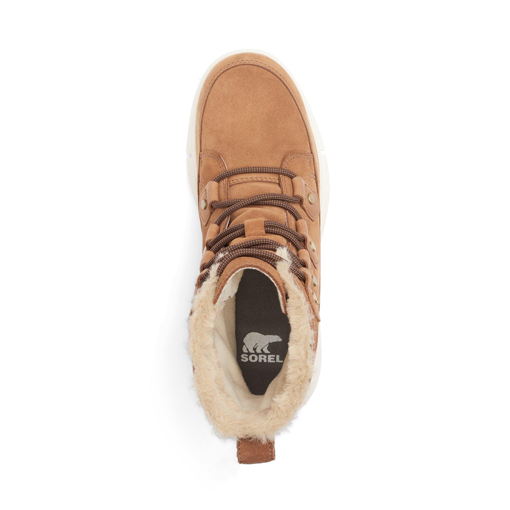 SOREL Explorer 2 Joan Faux Fur WP Schnürstiefel 