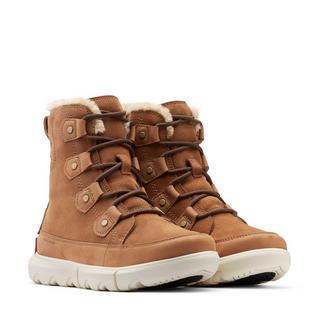 SOREL Explorer 2 Joan Faux Fur WP Schnürstiefel 