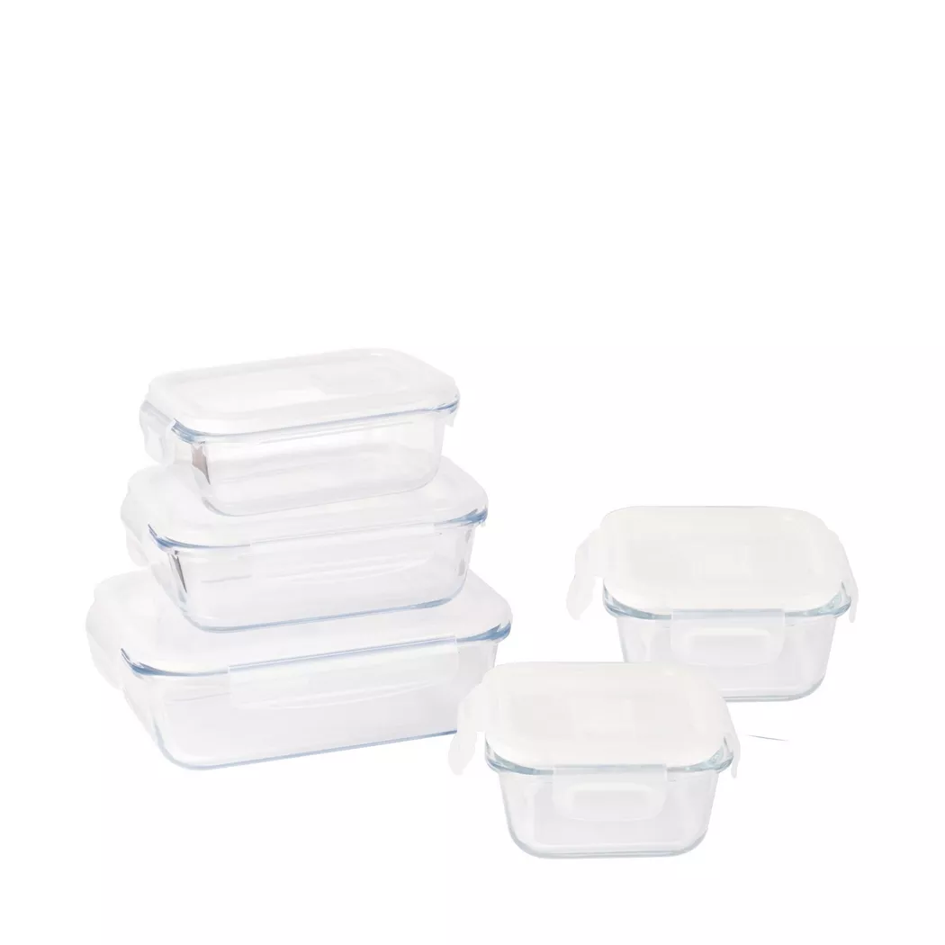 Pebbly - Dosen-Set, Set, Transparent
