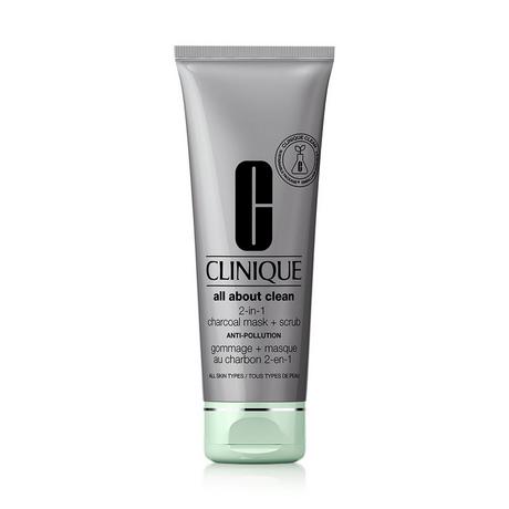 CLINIQUE All About Clean All About Clean Charcoal Scrub + Mask Anti-Pollution 
