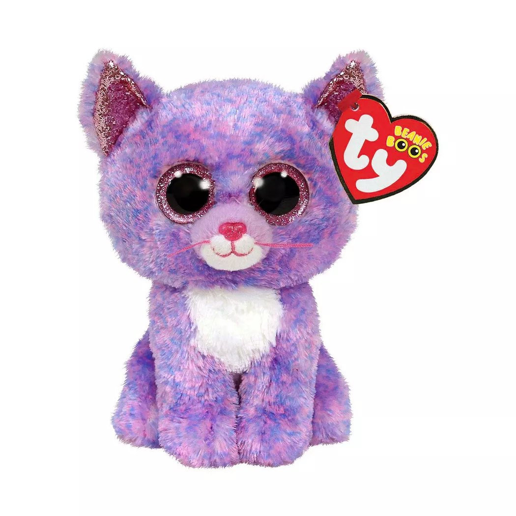 Ty - Katze Cassidy, 15cm, Lila