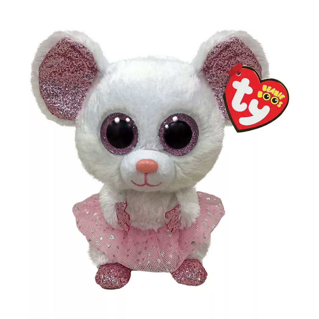 Ty - Maus Nina, 15cm, Grau