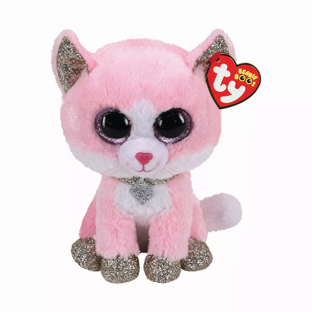 Ty - Katze Fiona, 15cm, Rosa