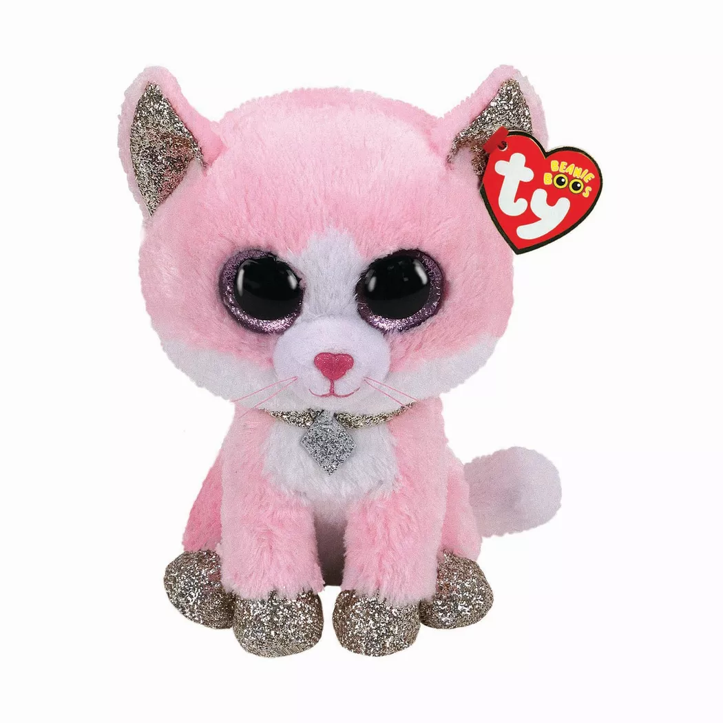 Ty - Katze Fiona, 24cm, Rosa