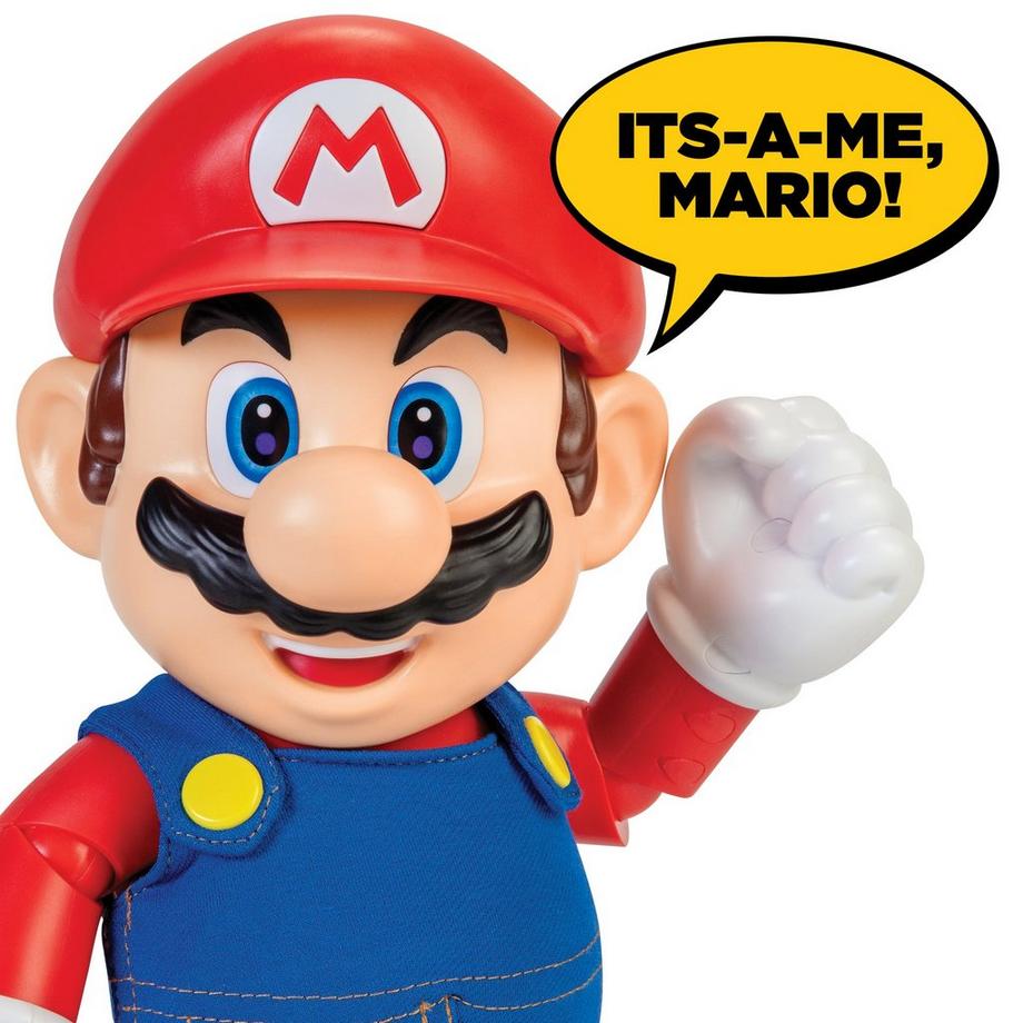 JAKKS Pacific  Super Mario It's-a-Me Mario, Inglese 