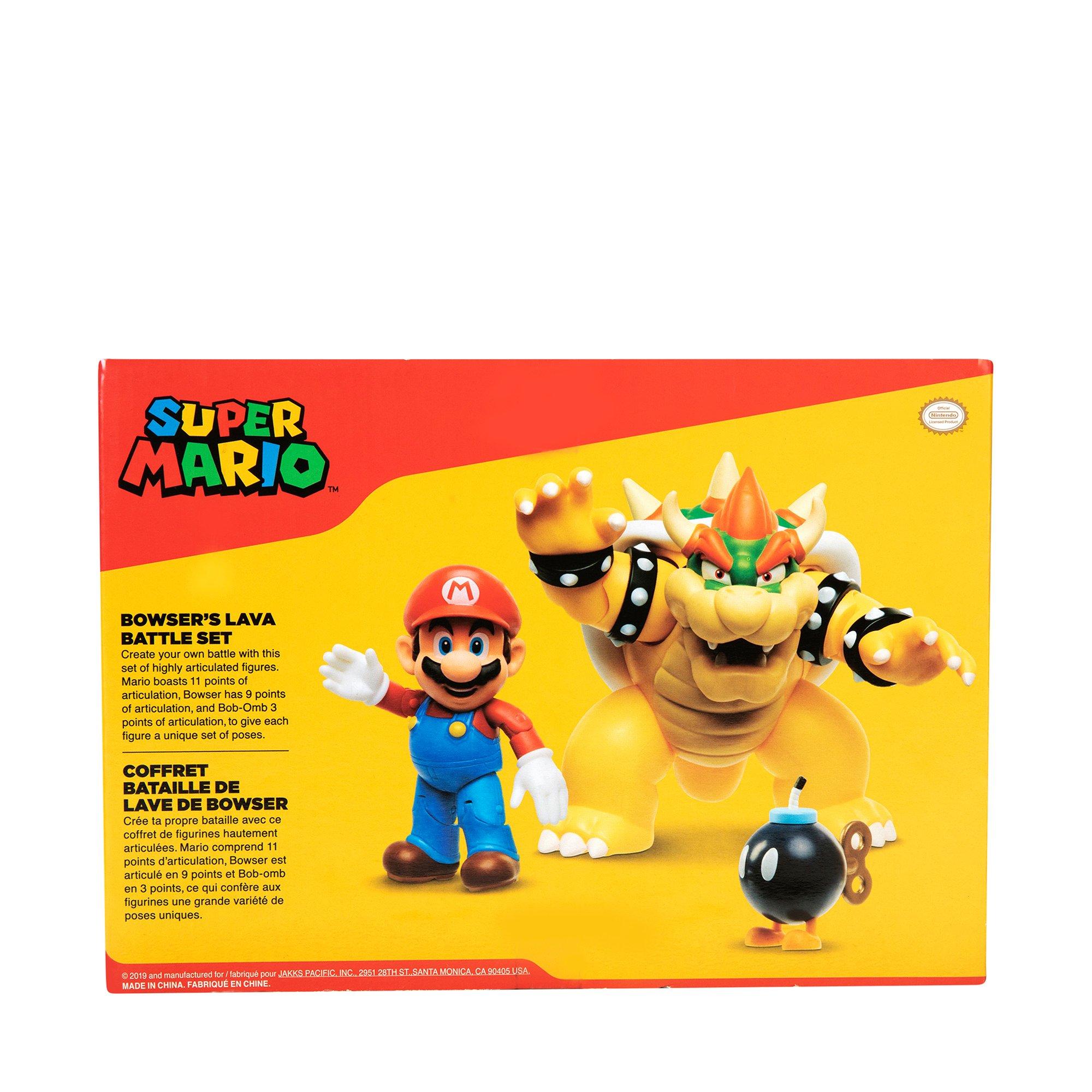 JAKKS Pacific  Super Mario Spielset Bowser vs. Mario 